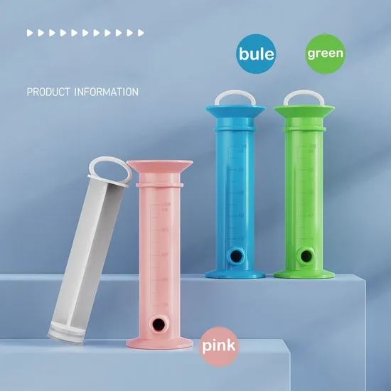Mamadeira de silicone para bebê com pescoço ultra largo 120ml/220ml