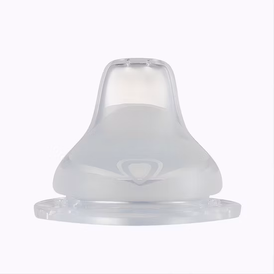 Bica larga de silicone para suco de bebê para garrafa de água